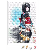 Kokeshi Puzzle 240 Parça Yapboz