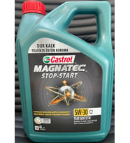 Castrol Magnatec Stop-Start 5W-30 C2 Tam Sentetik Motor Yağı 4 Litre (Üretim Yılı:2025)