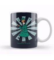 Professor Calculus Retro Japanese Tintin Kupa Bardak Porselen