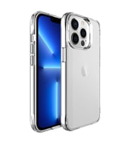 Apple iPhone 13 Pro Uyumlu Kılıf Zore Şeffaf Ultra İnce Airbag Tasarımlı Okka Kapak