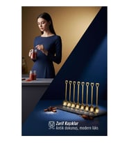 8'li Lüks Gold Zamak Ölçü ve Baharat Kaşığı Seti - Özel Tasarım 722902