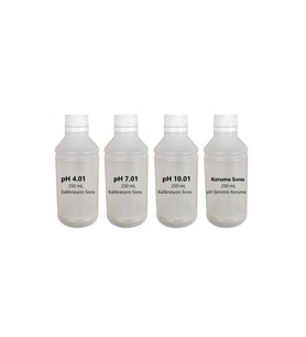 250 ml pH Kalibrasyon ve Koruma Seti