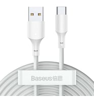 Usb Type-c 40w Şarj Usb Şarj Kablosu 2adet Set 1.5metre-beyaz