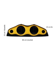 Universal Sarı Renkli Kapaklı Pandizot 20 cm