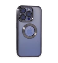Apple iPhone 15 Pro Kılıf Slot Silikon - Mor
