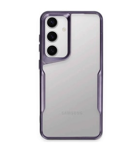 Samsung Galaxy S24 Kılıf Boyi Silikon Kapak - Derin Mor