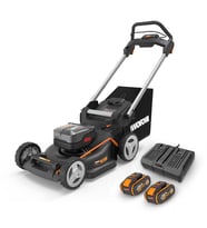 WORX WG748E 40Volt 4.0Ah. Li-ion 46CM Profesyonel Kömürsüz Şarjlı Çim Biçme 