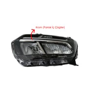 LEOPARTS Dacia Duster Far Lambası Sol (İç Çizgiler Krom) 2021-2024 260602287R
