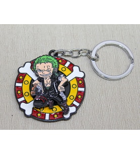 Metal Dönen One Piece Anahtarlık