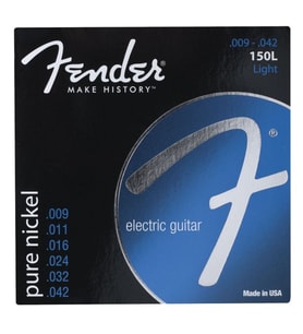 Fender Original 150 Pure Nickel Wound Ball End 150L .009-.042 Elektro Gitar Teli
