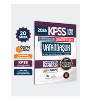 2026 FULLOrtaöğretim KPSS Vatandaşlık Kara Kutu ÖSYM Çıkmış Soru Bankası Son 15 Yıl(Sadece Lise)