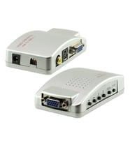 Powermaster PM-983 VGA'dan BNC S-Video VGA'ya Görüntü Dönüştürücü 1080P Destekli
