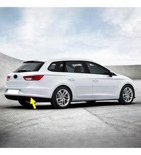 Seat Leon ST Wagon 2013-2016 Arka Tampon Sağ Reflektörü 5F9945106C