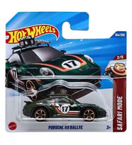 Hot Wheels - Porsche 911 Rallye Safari Mode - Yeşil (1/64) 2025 Case