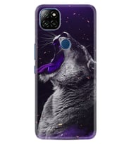 Casper E30 F20 X20 Kılıf Desemli Silikon Purple Leopar 1750