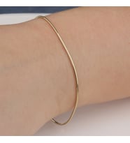 Glorria Altın 1,5 mm Tondo Zincir Bileklik