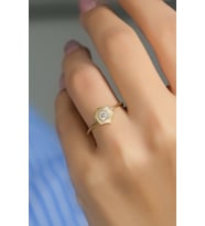 FANTAZİ YÜZÜK 14 AYAR A080548