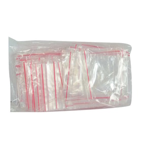 Kilitli Naylon Torba Poşet 5X5 Cm Şeffaf 100 Adet 1 Paket