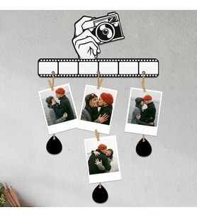 eJOYA Kişiye Özel 4'lü Pola Kart & Fotoğraf Askısı 114067