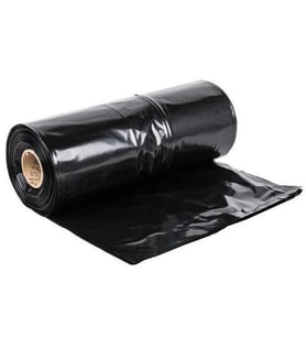 GNR Endüstriyel Battal Çöp Torbası Poşeti - 2 Kat - Siyah - 300 Gr. - 75x90 Cm. -10 Adetlik 1 Rulo