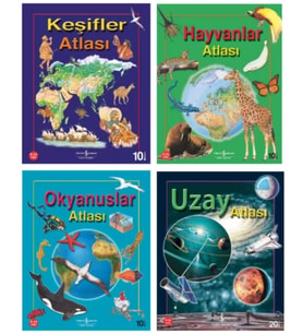KEŞİFLER - HAYVANLAR - OKYANUSLAR - UZAY ATLASI