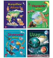 KEŞİFLER - HAYVANLAR - OKYANUSLAR - UZAY ATLASI