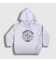 Presmono Unisex Çocuk Beyaz 8 Makes 1 Team Ateez Kapüşonlu Sweatshirt 430299tt (Beyaz)