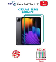 Xiaomi Pad 7 Pro 11.2" İçin Nano Ekran Koruyucu 9h Esnek 2 ADET