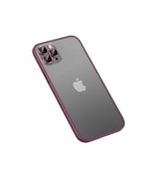 Apple iPhone 13 Pro Uyumlu Kılıf Zore Retro Kapak (Koyu Mor)