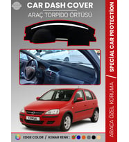 Opel CORSA C (2000-2006) Torpido Örtüsü Ön Göğüs Halı Torpido Koruma Birebir Uyum Kaymaz Özel Kesim
