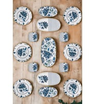 Sahra 15 Parça Stoneware Kahvaltı Seti Gold Yaldızlı Çeyiz Seti