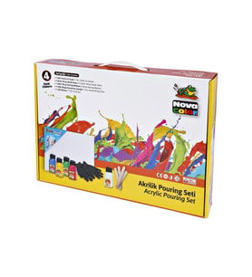 Nova Color Akrilik Boya Pouring Set İlkbahar (Karışık)