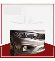 Fiat Uyumlu Egea Cross 2020- Sis Far Çerçevesi Paslanmaz Çelik