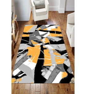 Dijital Kaymaz Taban Yıkanabilir Salon Halısı Mutfak Halısı Koridor Halısı Yolluk ND-HS-320 (Çok Renkli)