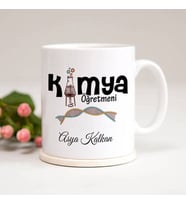 Kimya Öğretmenine Hediye Kupa Bardak
