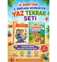 4.Sınıftan 5.Sınıflara Geçenler İçin Yaz Tekrar Seti (Oku Anla Pekiştir-İngilizce)
