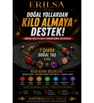 Sertifikalı 7 Çakra Doğal Taş Bileklik 8 MM Ayarlanabilir Unisex Premium Model