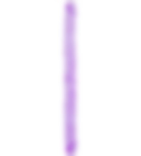 Konyax 34 cm Rengi Mor Çift Taraflı Doku Esnek Realistik Dildo