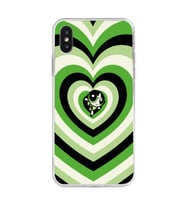 Iphone X ve XS Uyumlu Powerpuff Buttercup Tasarımlı Şeffaf Telefon Kılıfı
