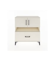 Arges Şifonyer 3 Raflı Tek Çekmeceli 2 Kapaklı 88x30x96 Aytaşı-Aytaşı