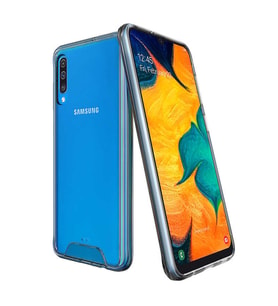 Samsung Galaxy A30S Kılıf Şeffaf Sararmaz Gard Silikon (Renksiz)