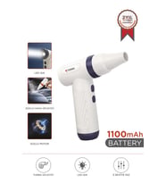Torima TTB-01 Mavi Yüksek Hızlı Turbo 85 000 pm -1100 mAh - 40 W Hava Üfleme Makinası.