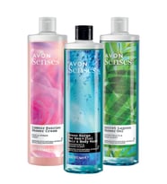 Avon Senses Nane Deniz Su Meymeleri Misk Gül ve Amber Kokulu Duş Jeli Paketi