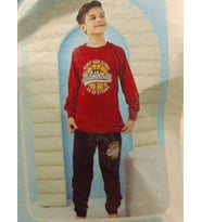 Kapi Kids 7011 Erkek Çocuk Uzun Kol Pijama Takım