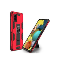 Samsung Galaxy A51 Uyumlu Kılıf Zore Volve Kapak (Kırmızı)
