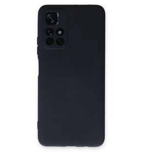 Durukar® Redmi Note 11T Kılıf Nano içi Kadife Silikon - Lacivert