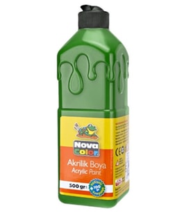 Nova Color Akrilik Boya 500ml Yeşil - 3 adet