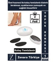 Premium Kolay Temizlenir Ölü Deri Cilt Kaldırma Nasır Temizleme Topuk Rendesi 2 Ponza Pedi