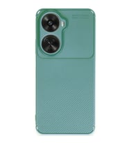 Huawei Nova 12 SE Kılıf Auto Focus Karbon Kapak - Koyu Yeşil