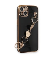 iPhone 14 Plus Kılıf Esila Silikon - Siyah